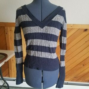 Striped American Eagle Sweater